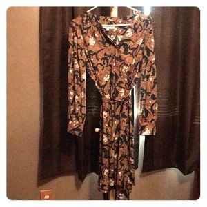 Silky dress. Like new.